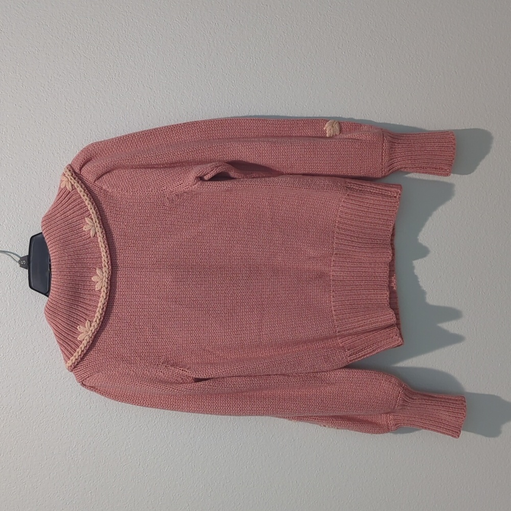 LoveShackFancy Union Collared Pullover Sweater In… - image 7